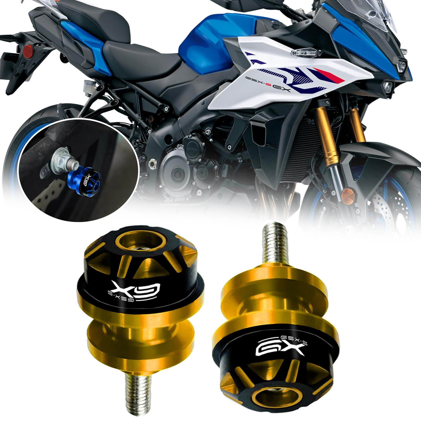 Amazon.com: FOR GSX-S1000GX GSXS1000GX 2026 CNC Aluminum Alloy 6MM