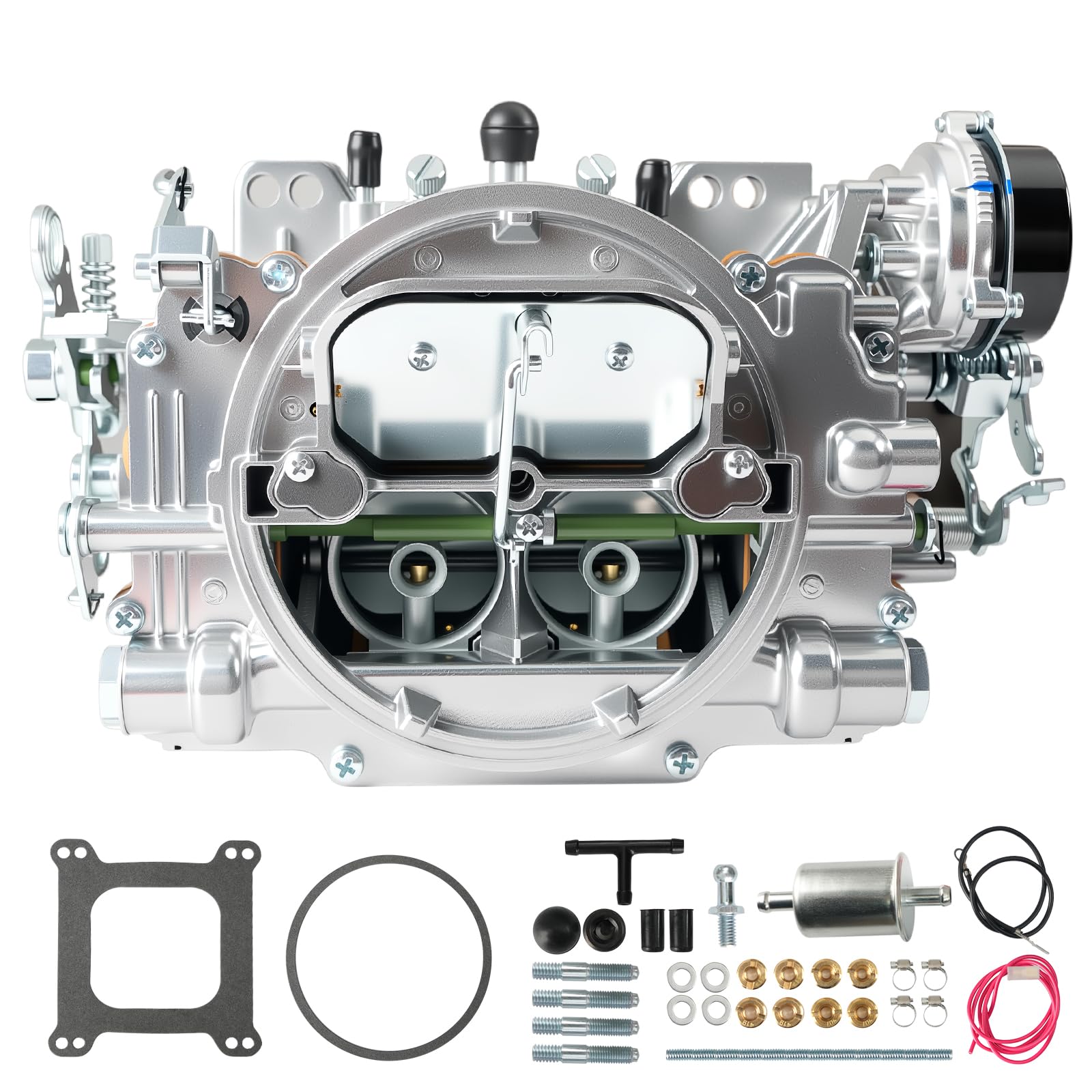 Photo 1 of 1403 4 Barrel Carburetor Replace for Edelbrock Performer Electric Choke 500 CFM