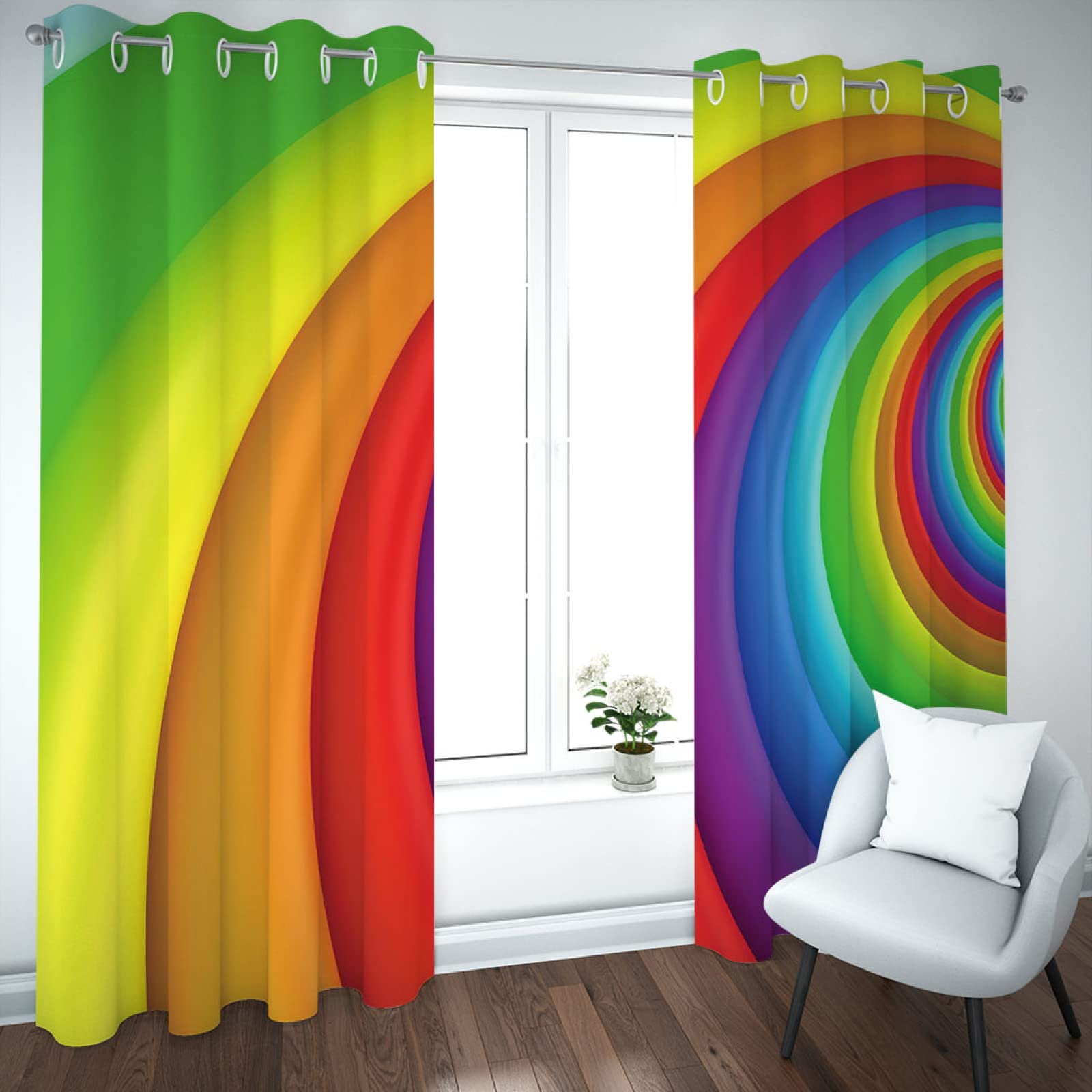 BIURKA 3D Occultants Rideaux Planche Oeillets Chambre Isolant Thermique Rideau Grande Largeur Rideau Salon Decoration En Chambre Pour Enfant Garcon 140x100cm