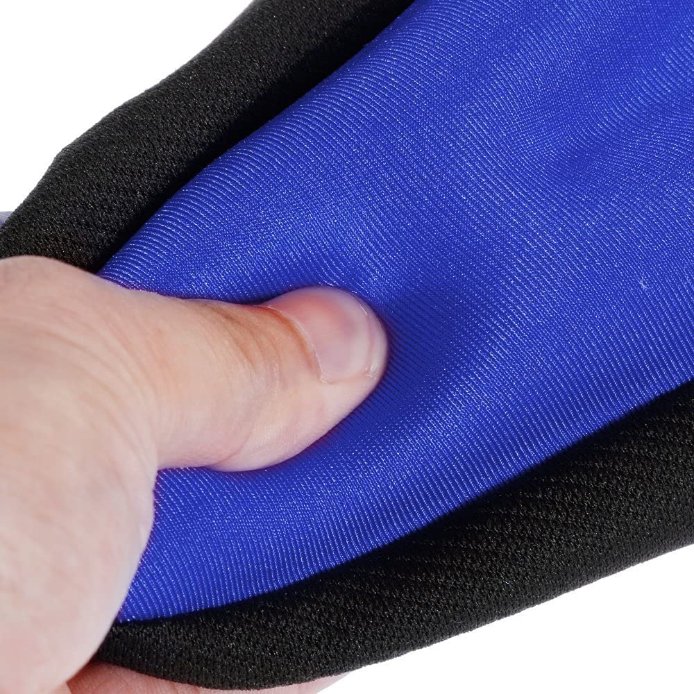 Alexvyan Blue Memory Foam Soft Bicycle Silicone Gel Saddle Seat & Cycling Cushion Pad Bike Cycle Gel Cover - Narrow Seat 2