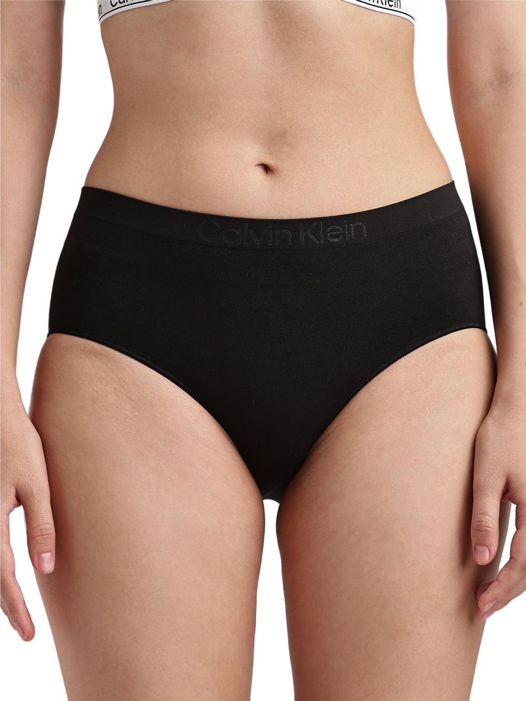 Womens Black Solid Panties-image-41