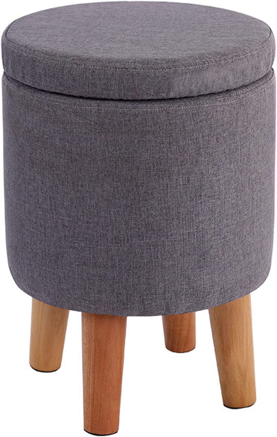 Repose-pieds de siège de tabouret de coiffeuse avec rangement intérieur caché