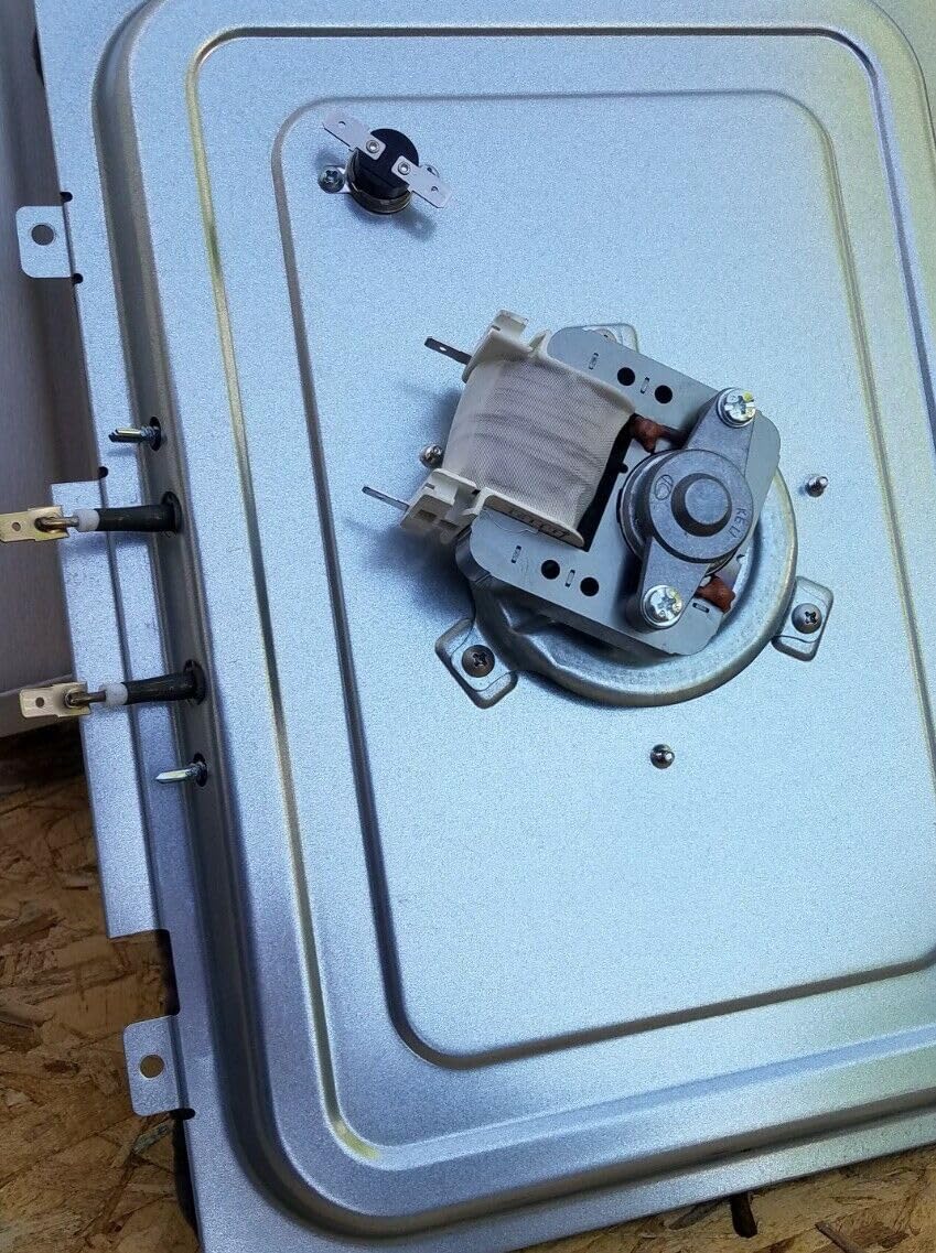 Replacement Part for Whirlpool Microwave WMH78019HV Series,Part 6 Assembly, Convection Motor and Fan (Replaces: W10571554) of Cabinet and Installation Parts
