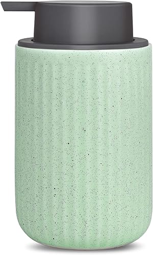 Miniatura 7 de Dispensador de Espuma - Dispensador de Bomba Manual Dispensador de Jabón Espumoso Dispensador de Líquido de Cerámica para Cocina Baño Botella de