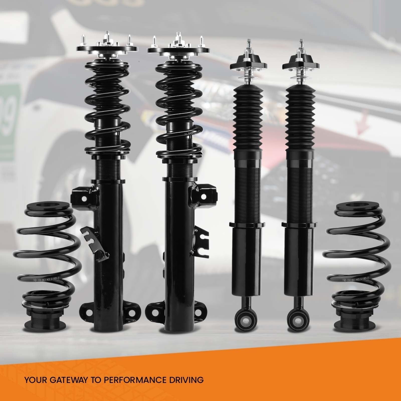 Sospensione Pneumatica Kit Di Ammortizzatori A 24 Vie Coilovers Per BMW Serie 3 E36 Coupé 318is 325i 328i 1990-1999 Ammortizzatori Auto