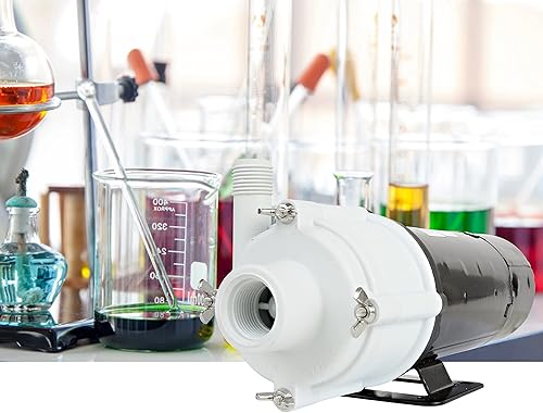 Miniatura 4 de Little Giant 3-MDQX-SC 115-voltios, 115 HP, 1000 GPH, bomba de acuario de accionamiento magnético, cable de 6 pies, negroblanco, 581507