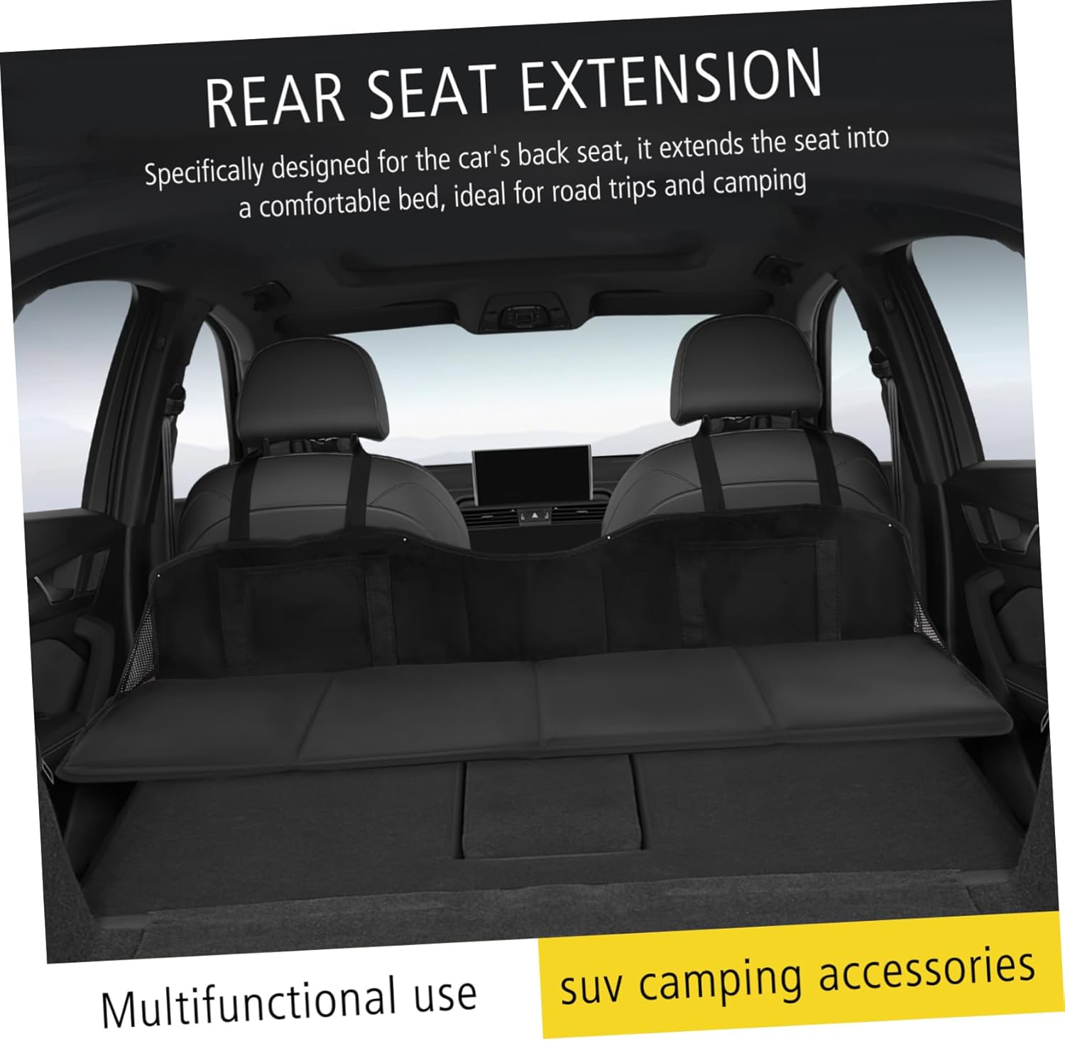 Backseat Air Mattress for Back Seat Extender Truck Mattress Folding Bed