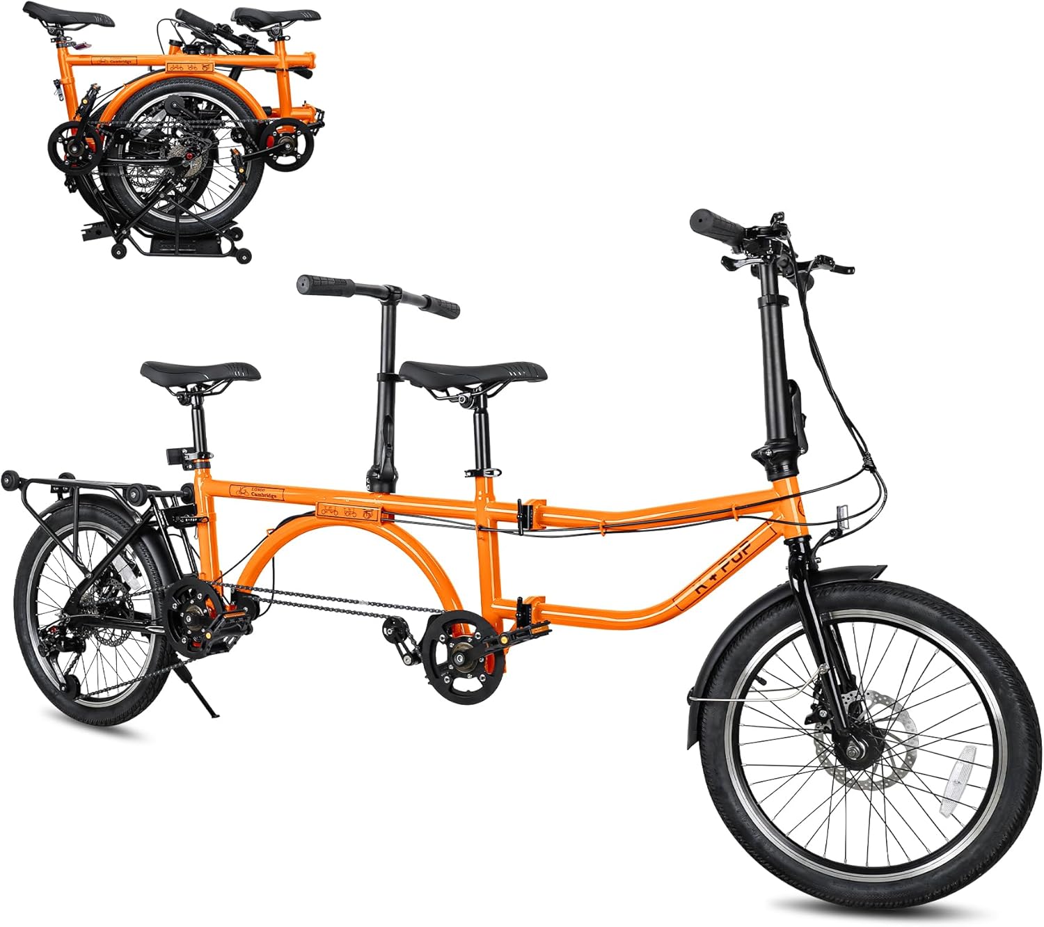 Super Folding Tandem Bike, Adult Beach Cruiser Dual Liberia Ubuy