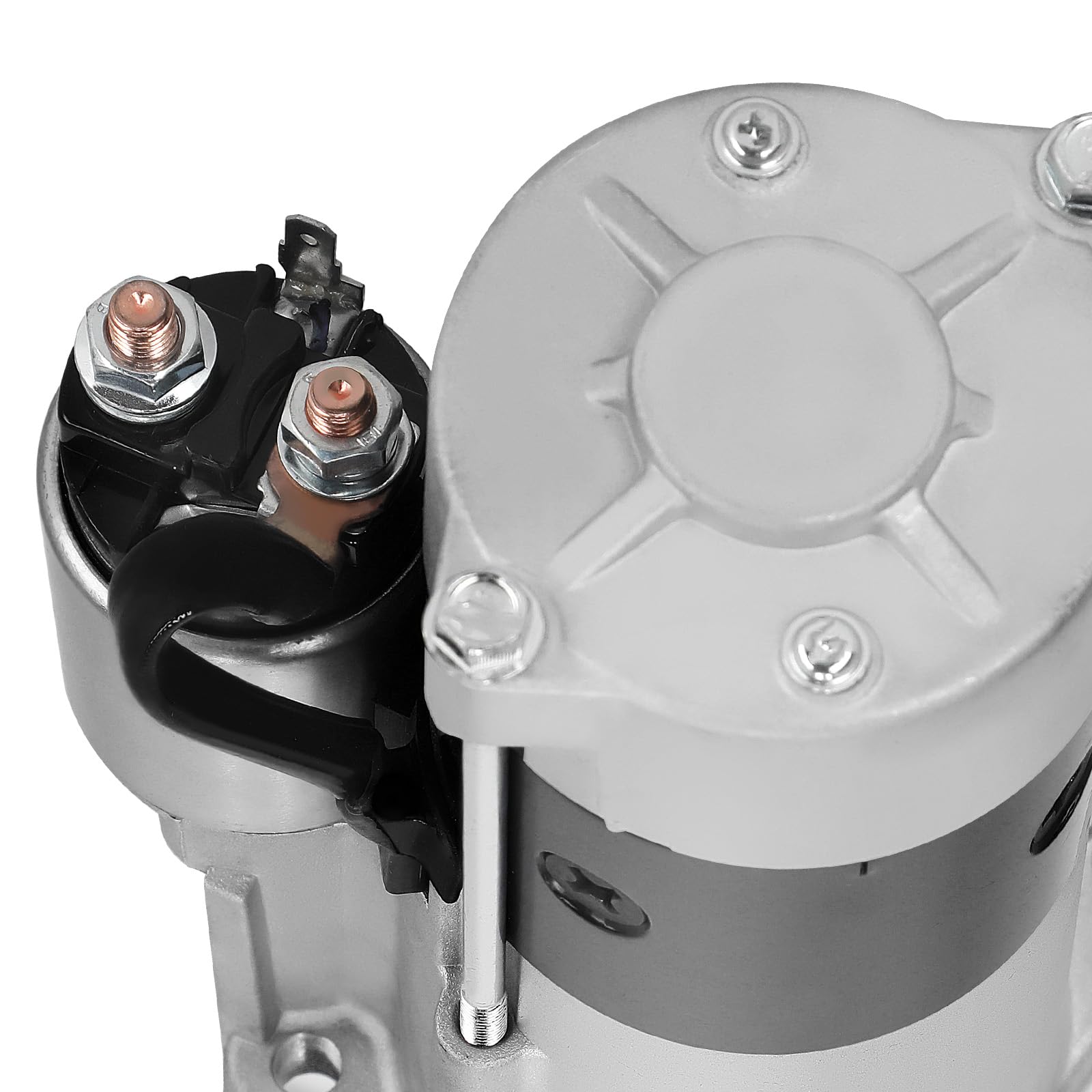 maXpeedingrods Démarreur moteur 12 V 2,2 kW pour Mitsubishi Pajero II-IV & Canter 2.8 TD / 3.2 DI-D (1994-2017), 1810A050, 1810A050R, ME201650, ME202424, M008T75073A