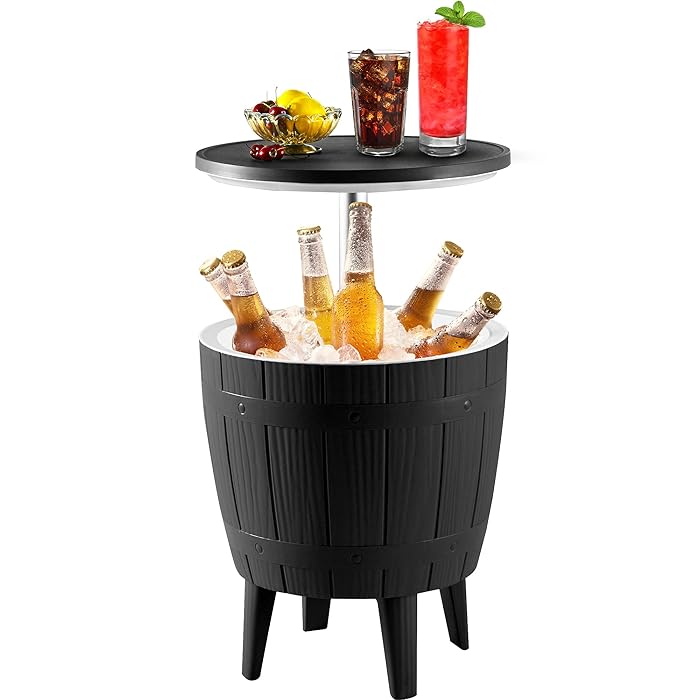Buy YITAHOME Cooler Table Outdoor,3in1 Height Adjustable Cooler Side