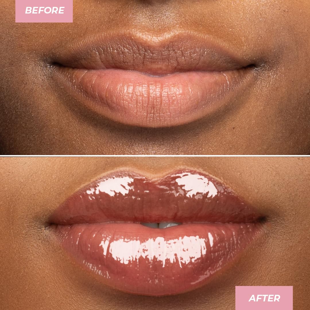 Amazon.com : MCoBeauty Hot Lip Plump Gloss Fancy - Nude Plumping