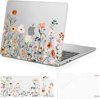 MOSISO Compatible with MacBook Air 13 inch Case M5 M4 M3 M2 2026-2022
