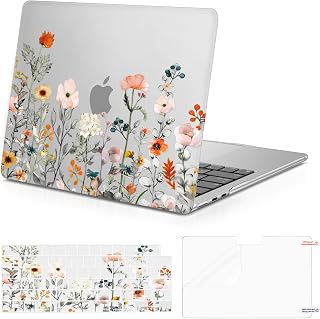 MOSISO Compatible with MacBook Air 13 inch Case M5 M4 M3 M2 2026-2022