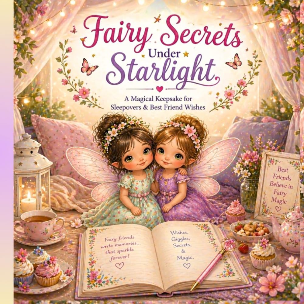 Fairy Secrets Under Starlight: A Magical Keepsake for Sleepovers, Best Friends & Sweet Memories