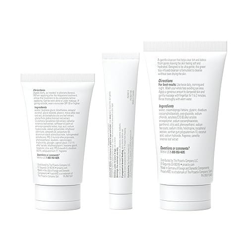 Miniatura 10 de Proactiv MD Adapalene Gel - Kit de acné - con tratamiento de acné en gel adapaleno limpiador facial de té verde e hidratante con ácido hialurónico