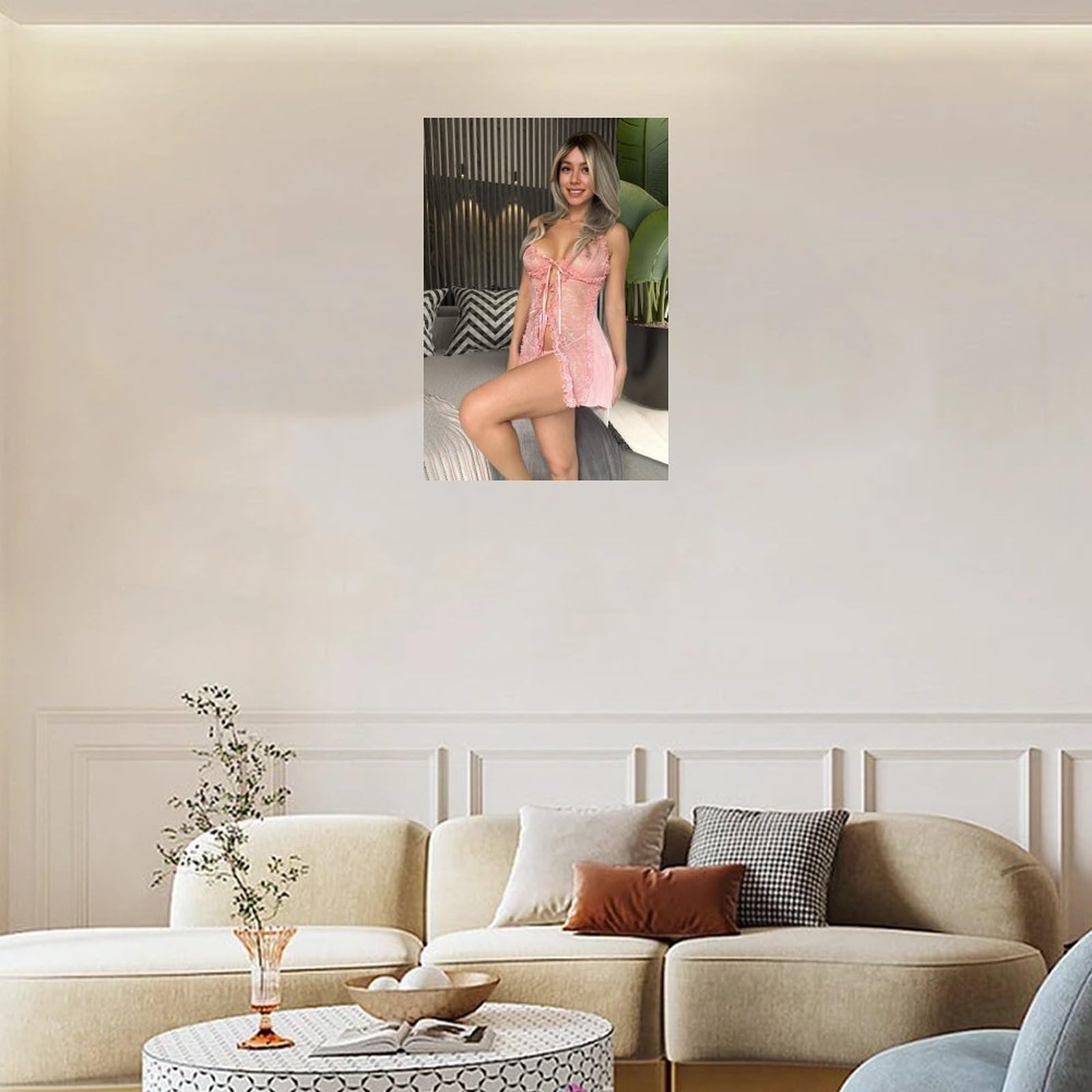 Amazon.com: Mila Solana - Póster de pared de modelo sexy, impresión en  lienzo, sala de estar, oficina, dormitorio, póster estético, 16 x 24  pulgadas (15.7 x 23.6 in), estilo sin marco : Hogar y Cocina