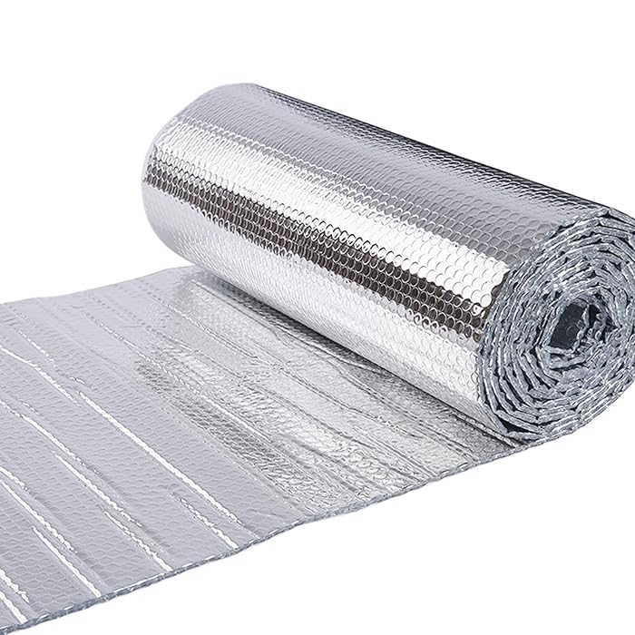 Buy tonchean Double Bubble Reflective Foil Insulation 24in x 33ft Radiant Barrier Insulation