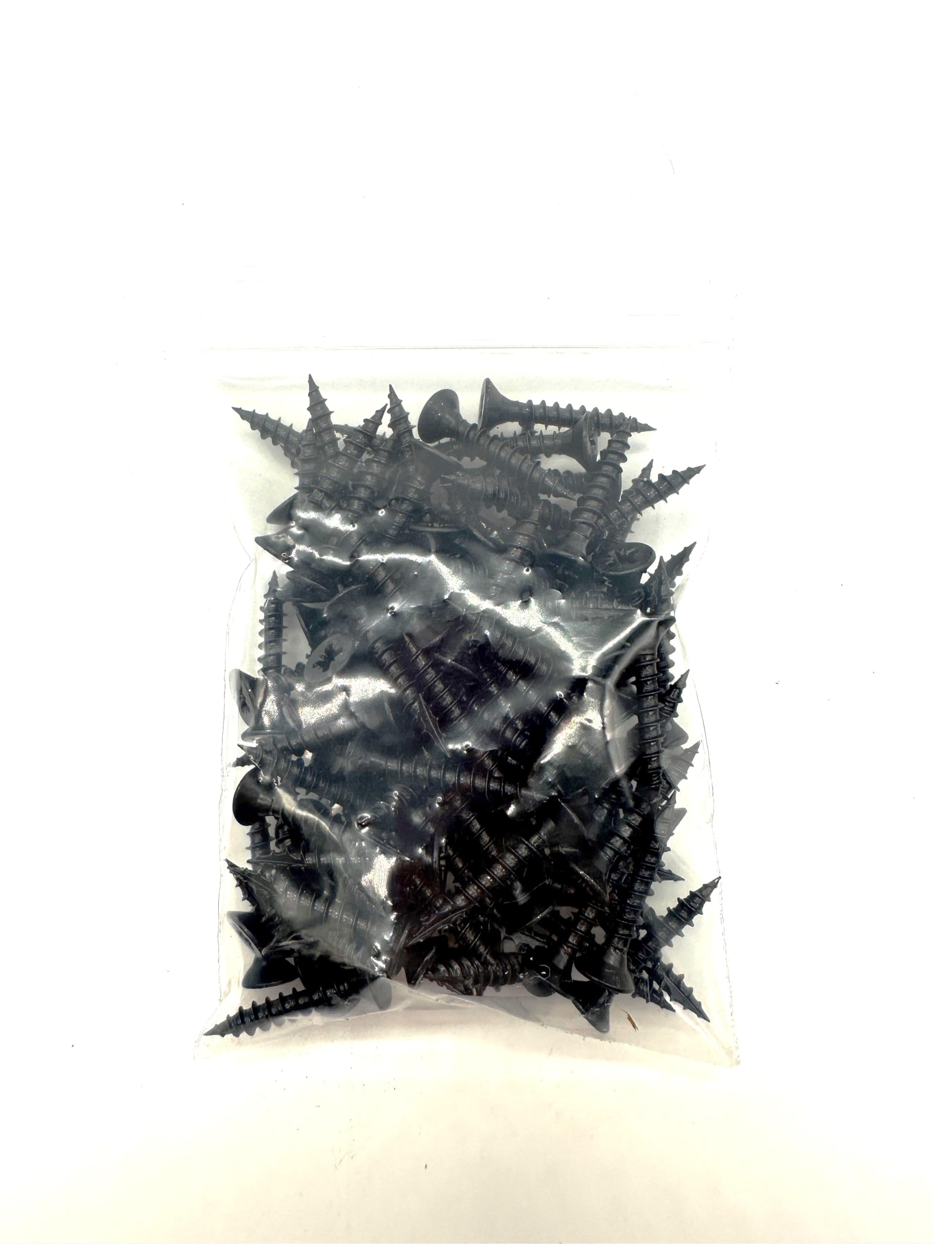 100 PCS Black Wood Screws (5mm x 30mm) Double Countersunk Multi Purpose Organic Woodscrews - Image 3