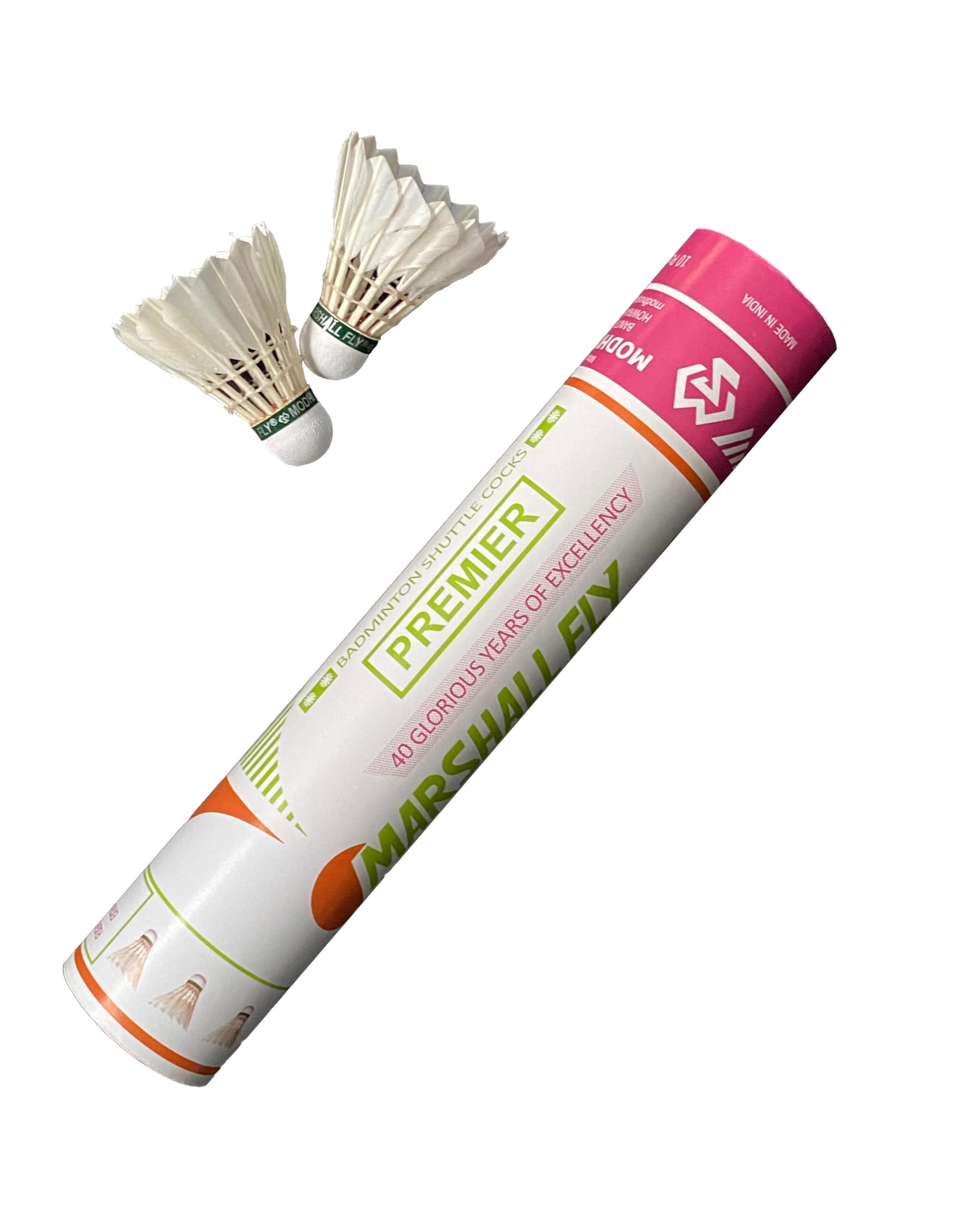 MARSHALLFLY Premier Feather Shuttlecock