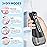 Water Flosser for Teeth Cleaning and Flossing 4 Modes DIY 4 Jet Tips Cordless Dental Electric Water Floss Portable Oral Rechargeable Advanced Tonsil Stone Irrigator Kids Adults Travel Braces