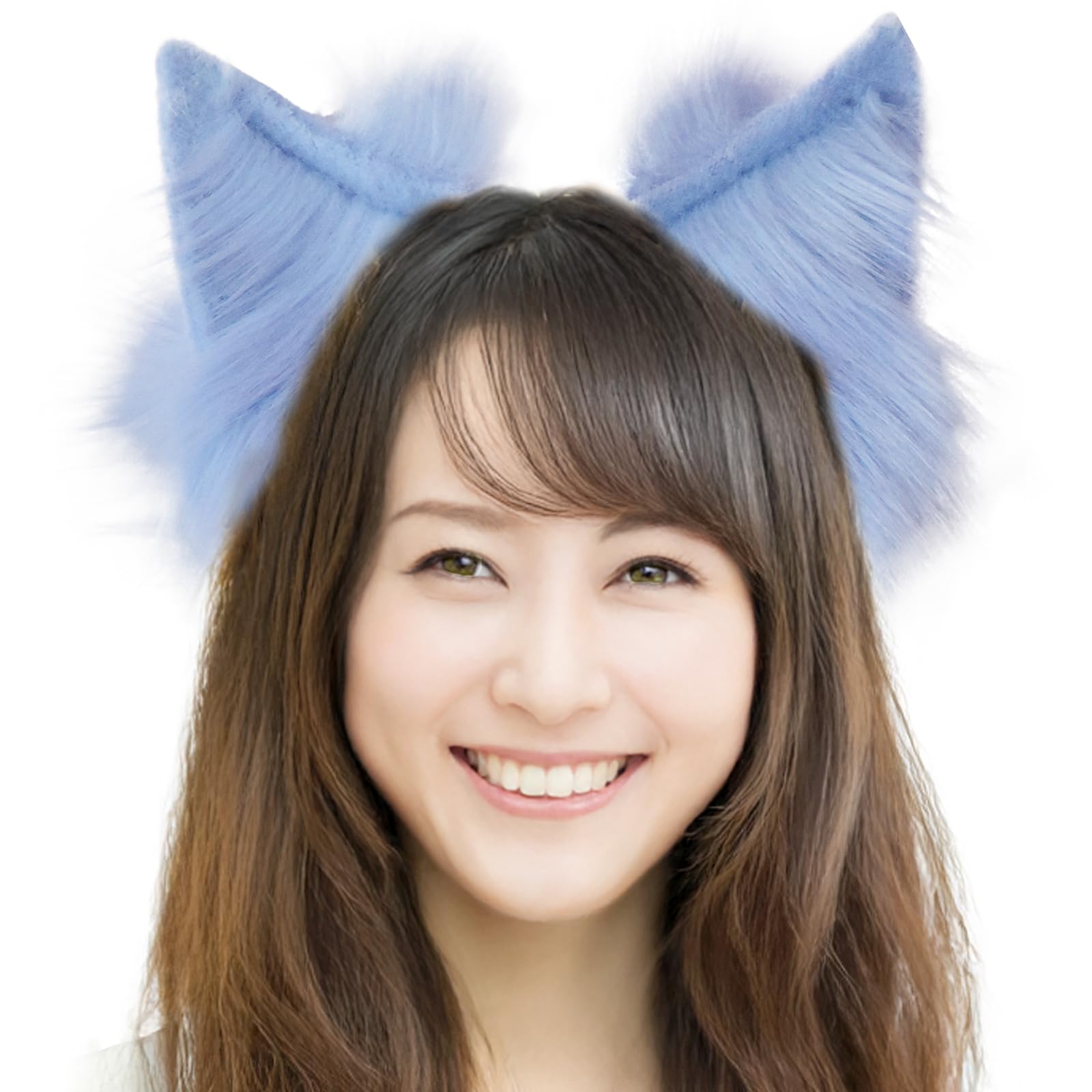 Amazon.co.jp: [ALVEIN] 猫耳 カチューシャ きつね耳 ヘアバンド