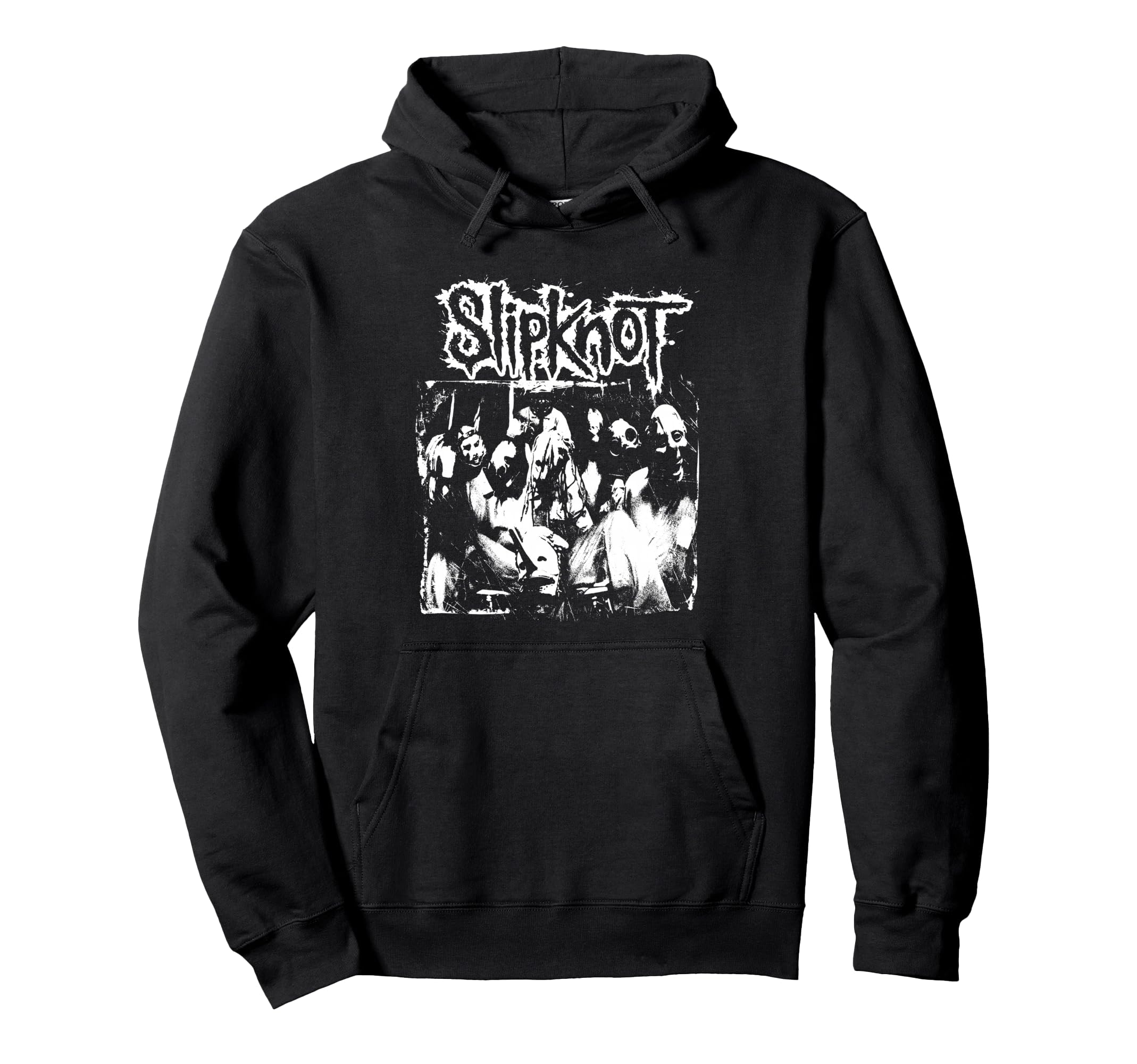 Vêtement Fan Officiel Sweat Capuche Slipknot Goat Logo Officiel - Taille L Homme - Noir Collection Slipknot
