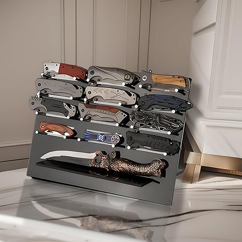 Miniatura 6 de Soporte de exhibición de cuchillo, soporte de cuchillo, soporte de exhibición de cuchillo acrílico, pantalla de almacenamiento de cuchillos