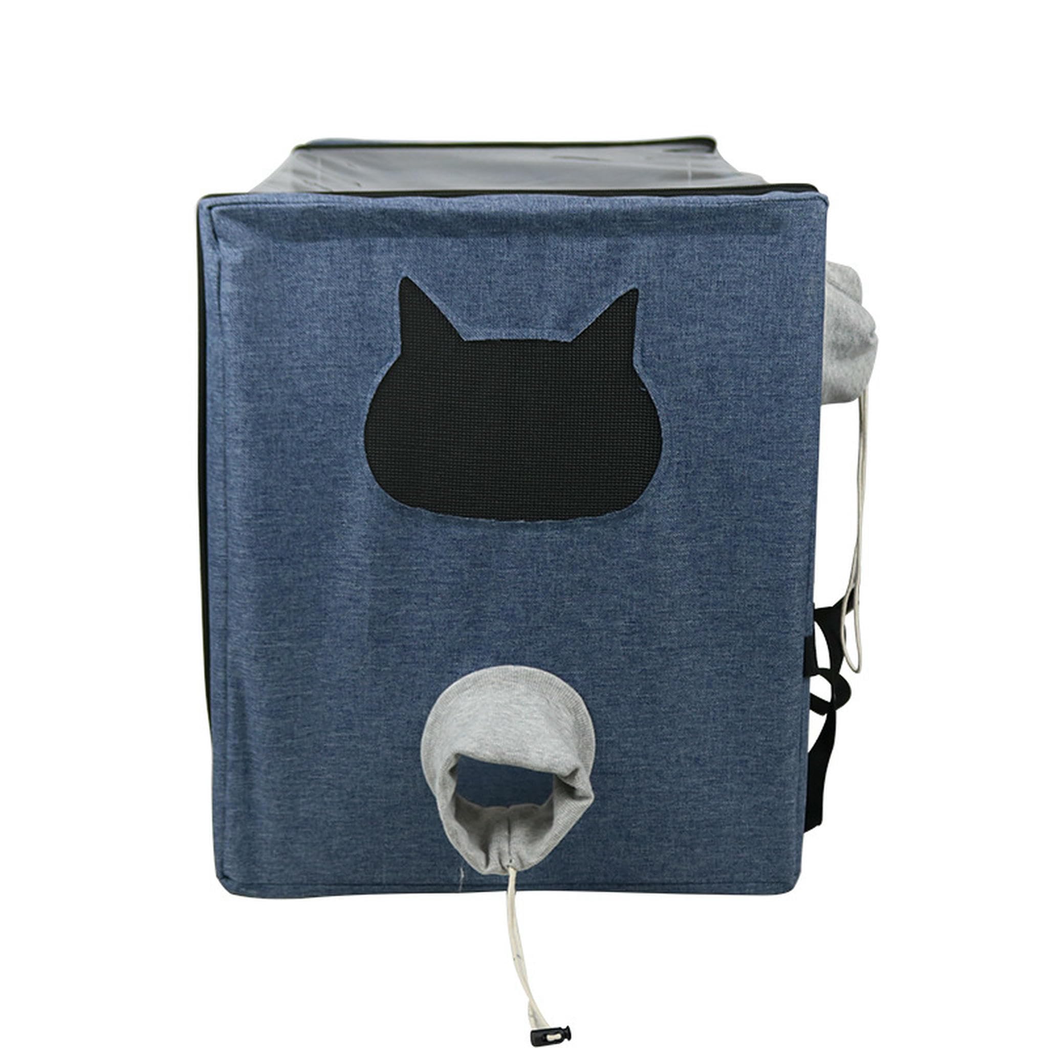 Articoli per Animali Domestici Pet Portabile Pieghevole Grande Finestra Malattia Respiratoria Nebulizzatore Scatola, Scatola Atomizzatore-Blu-Numero di Ingrandimento 110 * 65 * 65