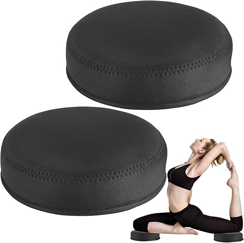 Yoga Knee Pad, 1.57 Inch Thick, Memory Foam and EPE Foam, Waterproof and Non-Slip, for Knees Elbows Wrist Hands Head Yoga Pilates Work Out Kneeling