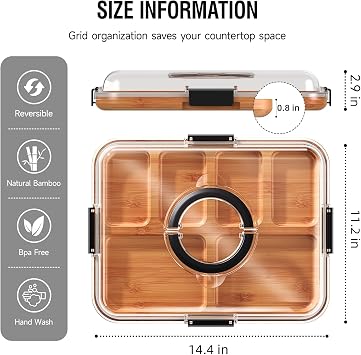 Renmxj Portable Charcuterie Boards with Lid, Cheese, Veggie & Snack Tray
