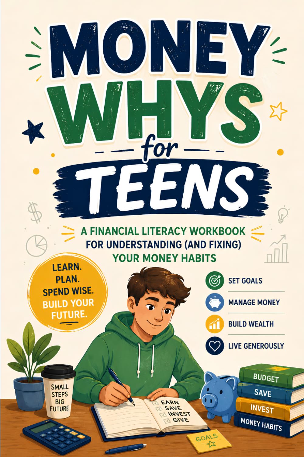 Money Whys for Teens: A Financial Literacy Workbook for Understanding and Fixing Your Money Habits