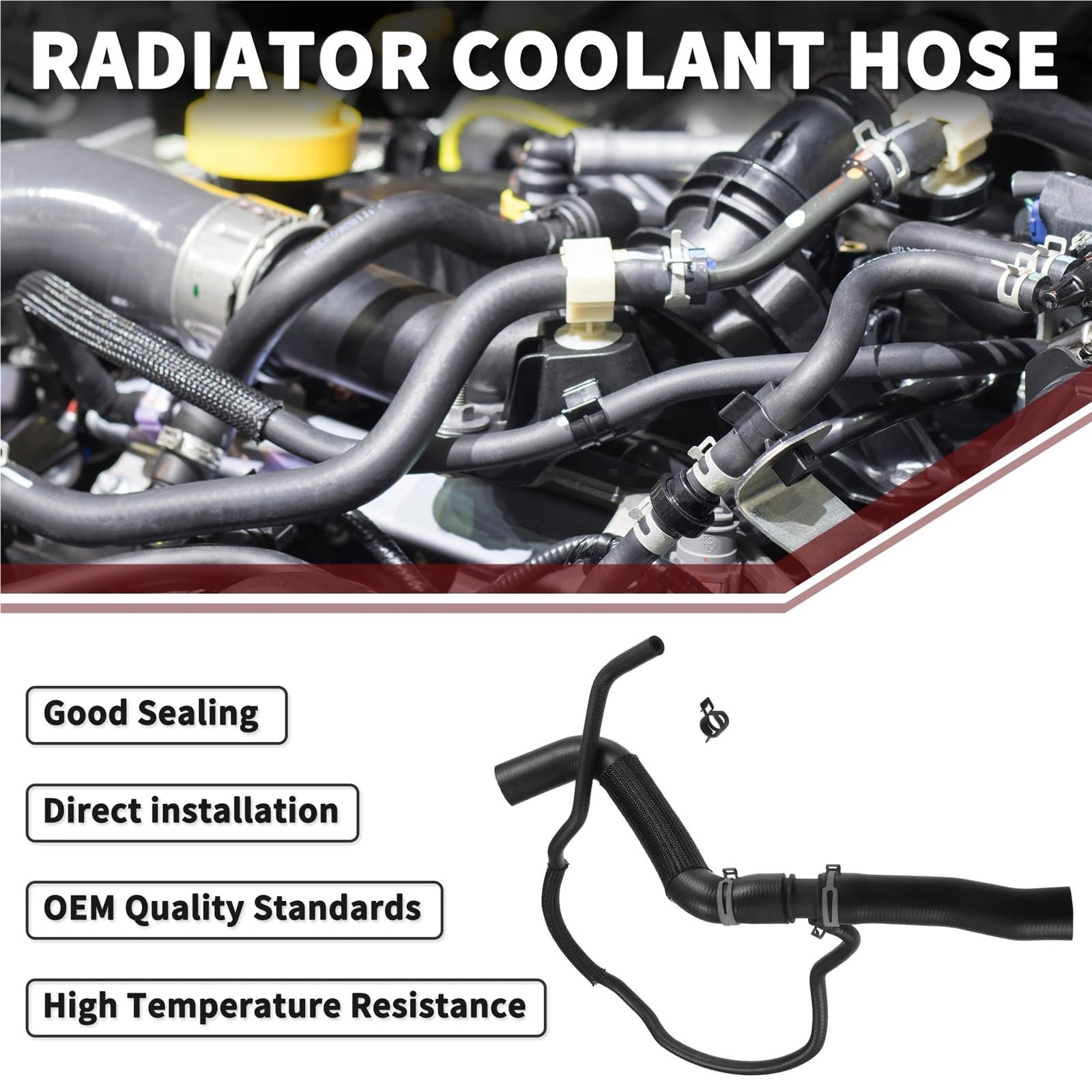 Przewód turbosprężarki Wąż chłodnicy pasujący do Ford Edge 2.0L 2012 2013 2014 2015 nr DT4Z8260A/CT4Z8260A/CT4Z8260B