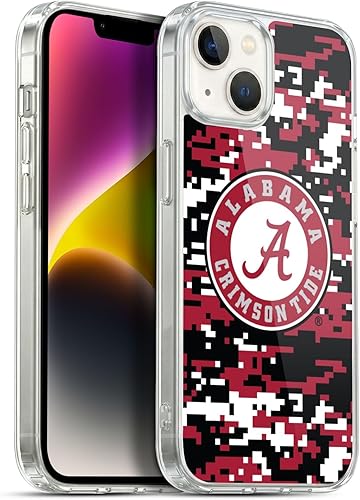 Miniatura 54 de Head Case Designs Funda de gel con logotipo oficial de la Universidad de Alabama UA [protección de grado militar] compatible con Apple iPhone 11