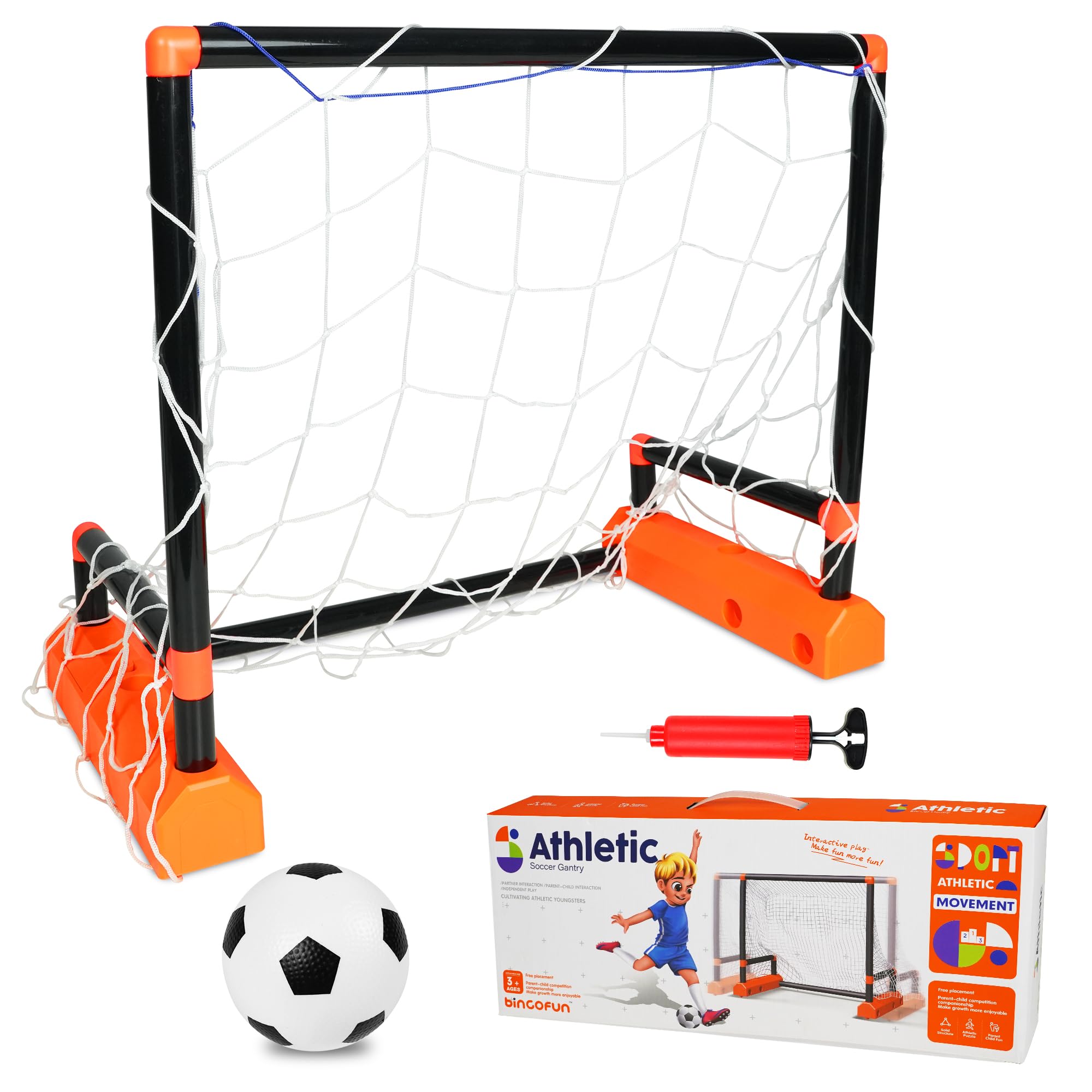 Photo 1 of *** CHECK COMMENTS***   Motorized Moving Soccer Goal for Kids Ages 3-10 – Indoor/Outdoor Interactive Toy with Electric Sliding Goal, Active Play, Christmas Stocking Stuffers
