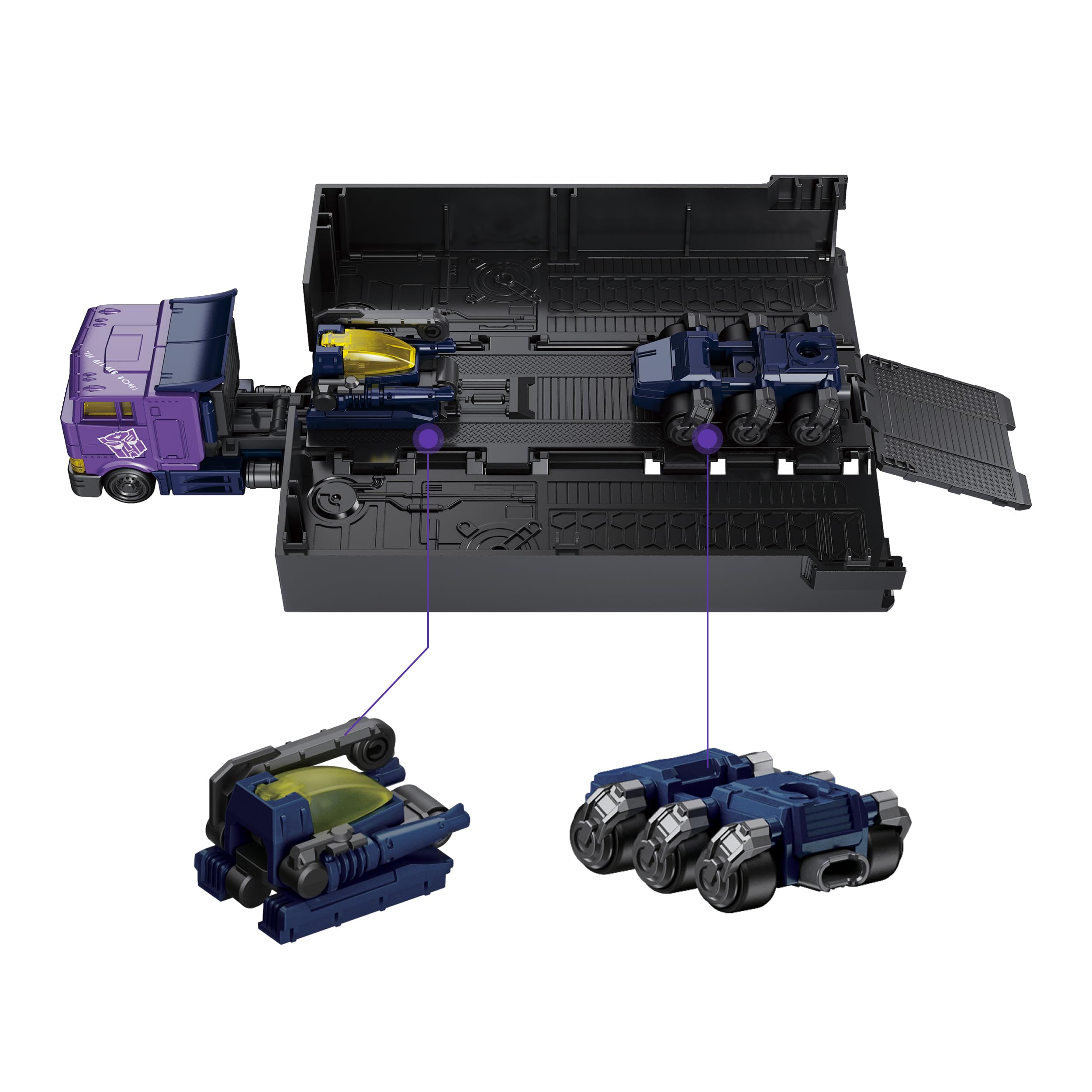 BLOKEES Wheels Transformers, CT02, Optimus Prime Shattered Glass, Truck Form, Model Kit, Assembly Required, 1/64 Scale, 9+