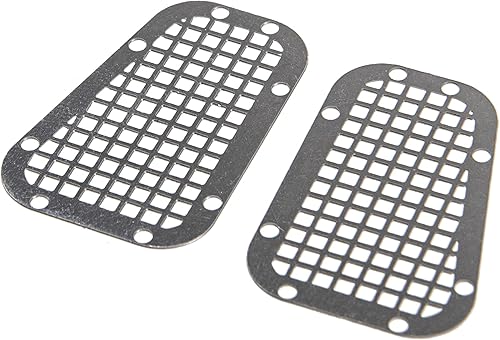 Miniatura 4 de Rejilla de entrada de placa antideslizante de metal compatible con Traxxas TRX-4 Defender 110 RC Crawler Car