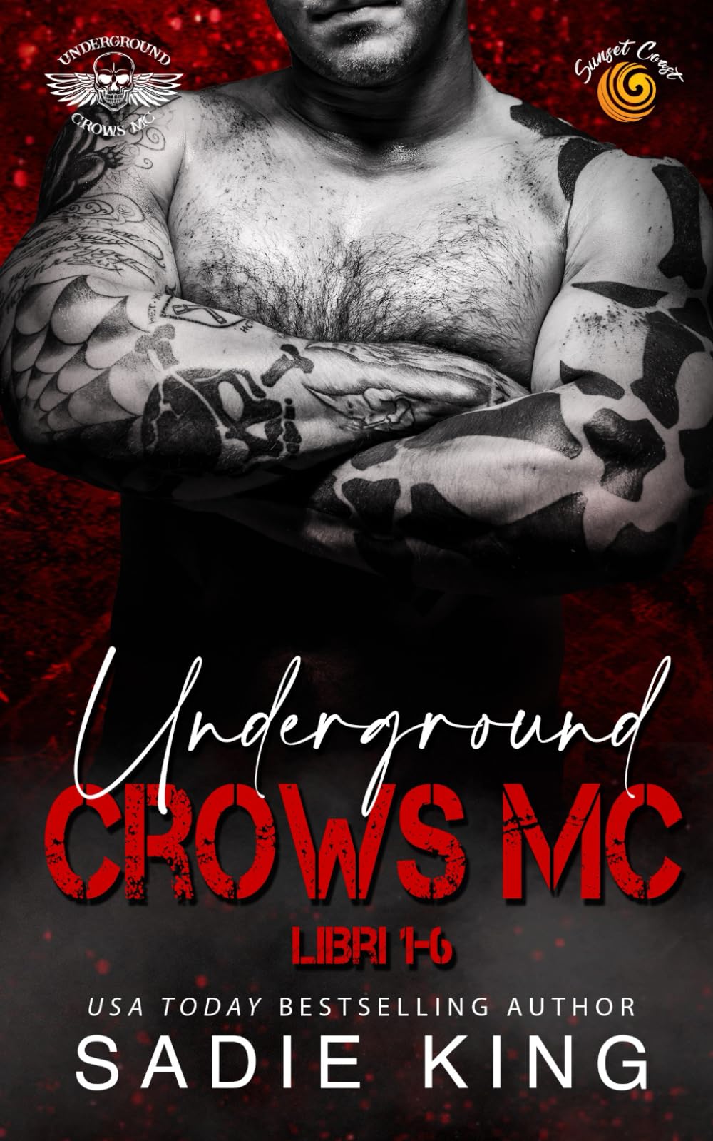 Underground Crows MC Libri 1 - 6 (Italiano): Una raccolta completa di romanzi rosa (Underground Crows MC (Italiano))