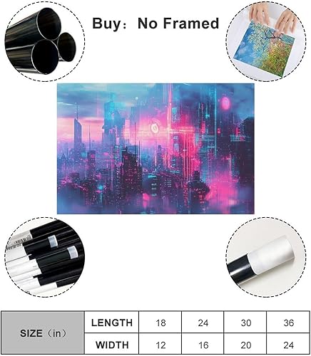 Miniatura 2 de Subculture Wall Art  Vaporwave Synthwave Poster  Retro Futuristic Abstract Print  Trendy Urban Aesthetic Decor Canvas Art Poster And Wall Art