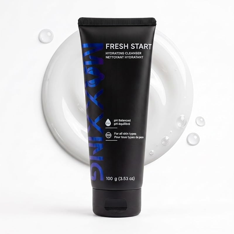 MAXXING Fresh Start Gel de Limpeza Facial com Glicerina 15%, Centella Asiatica e Hamamélis, 100 g