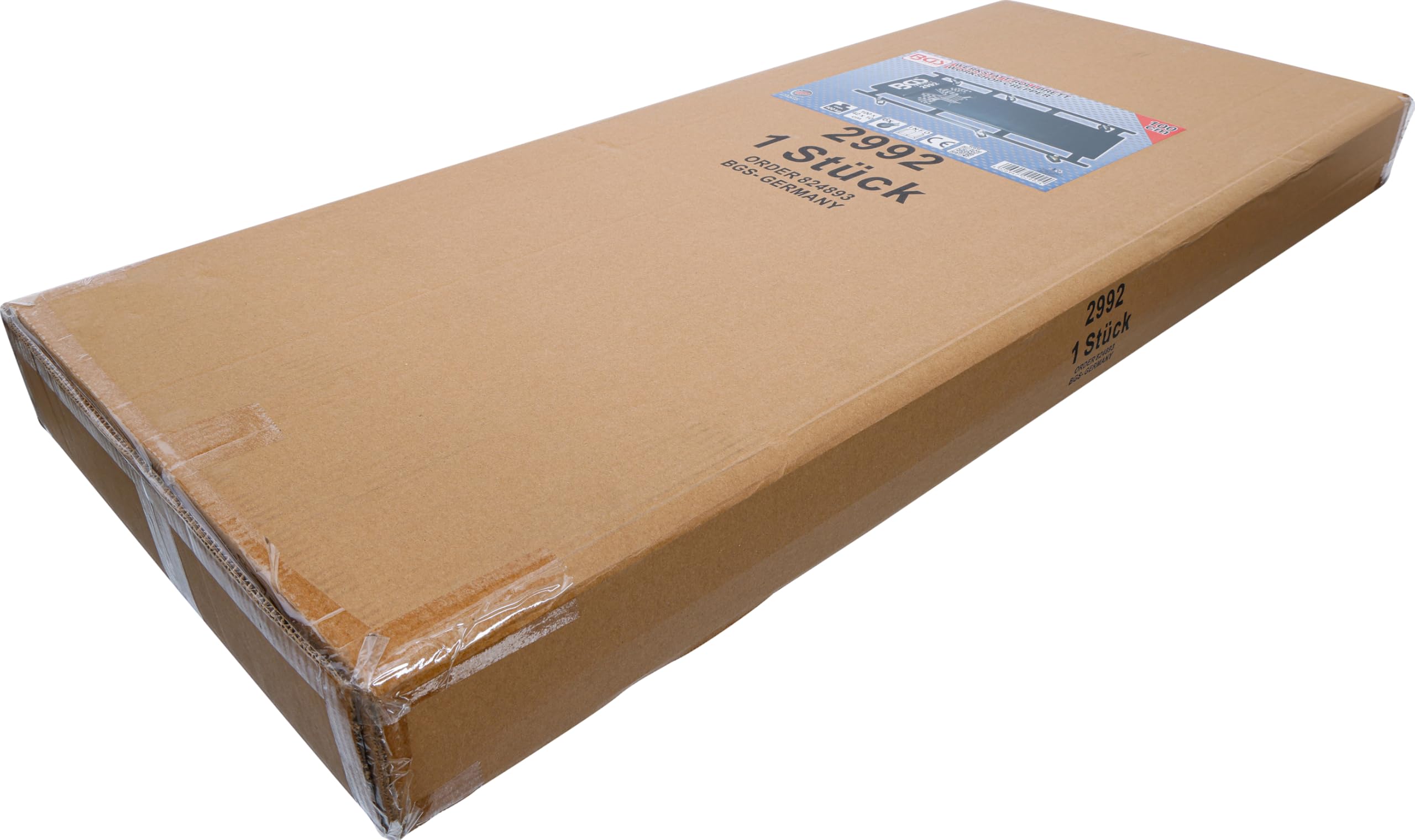 BGS 2992 | Carrello sottovettura imbottito | 1000 x 420 mm