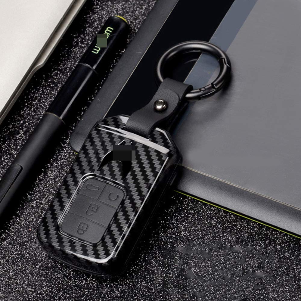 HKPKYK Car key shell，Car Key Fob Cover Case,ABS+Silicone Car Key Cover Case,For Honda Civic HR-V CRV Accord Odyssey Vezel Jazz Jade BR-V Freed 2015 2016 2017 2018 2019 2020
