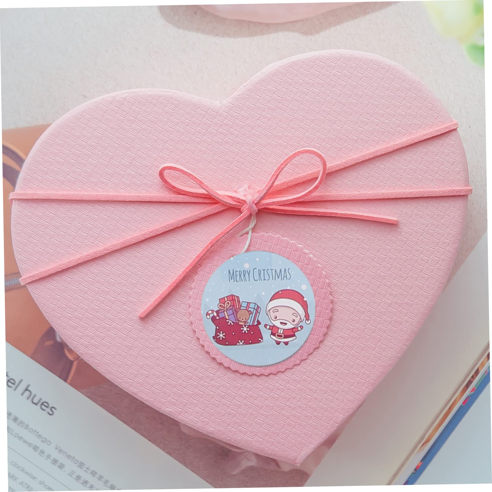 STOBOK 8rotoli Decorazioni Natalizie Adesivi Festivi Stickers Per Buste e Biglietti Adesivi Per Artigianali e Confezioni
