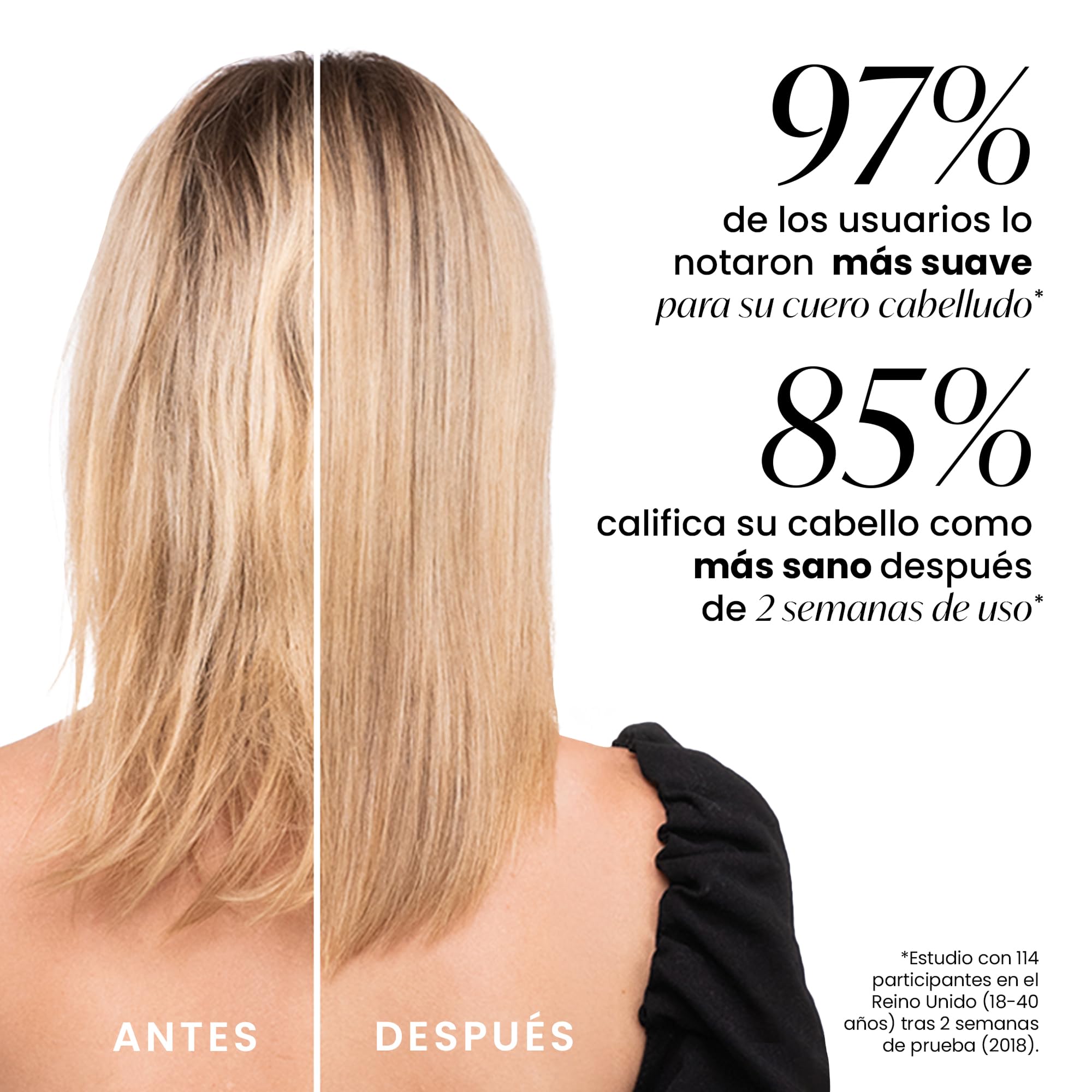 Tangle Teezer Fine and Fragile Ultimate Detangler Hairbrush - Cepillo Desenredante Cabello Teñido, Fino y Frágil - Púas Suaves y Flexibles de Doble Altura - Menos Rotura y Sin Tirones - Verde Azulado