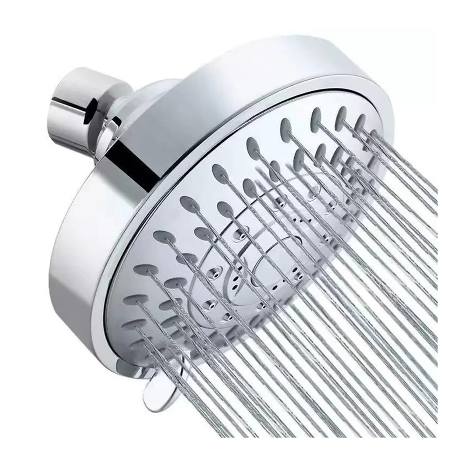 Pommeau de douche haute pression 5 modes avec jet de 10 cm pour robinet de salle de bain