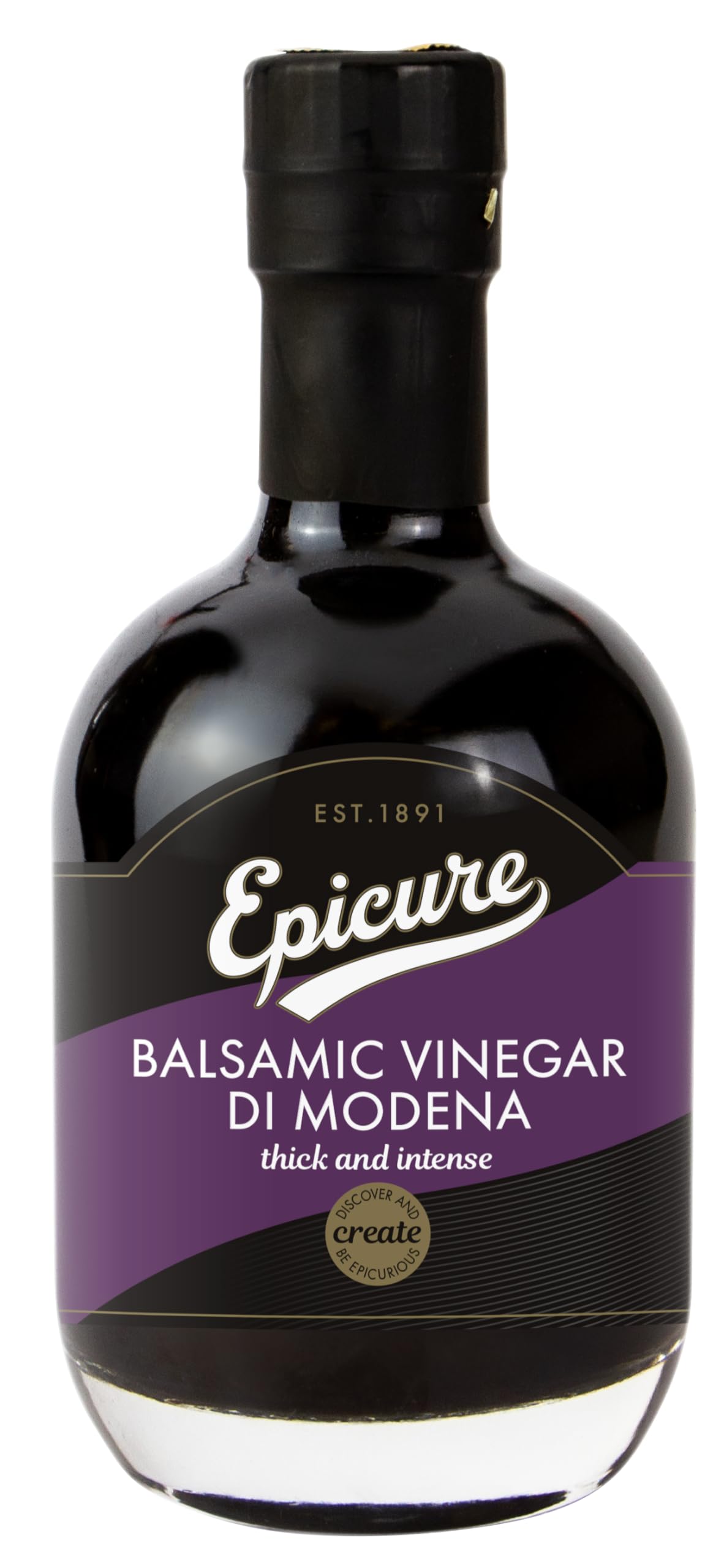 Epicure Balsamic Vinegar DI Moderna, Thick & Intense 250 ml (Pack of 1)