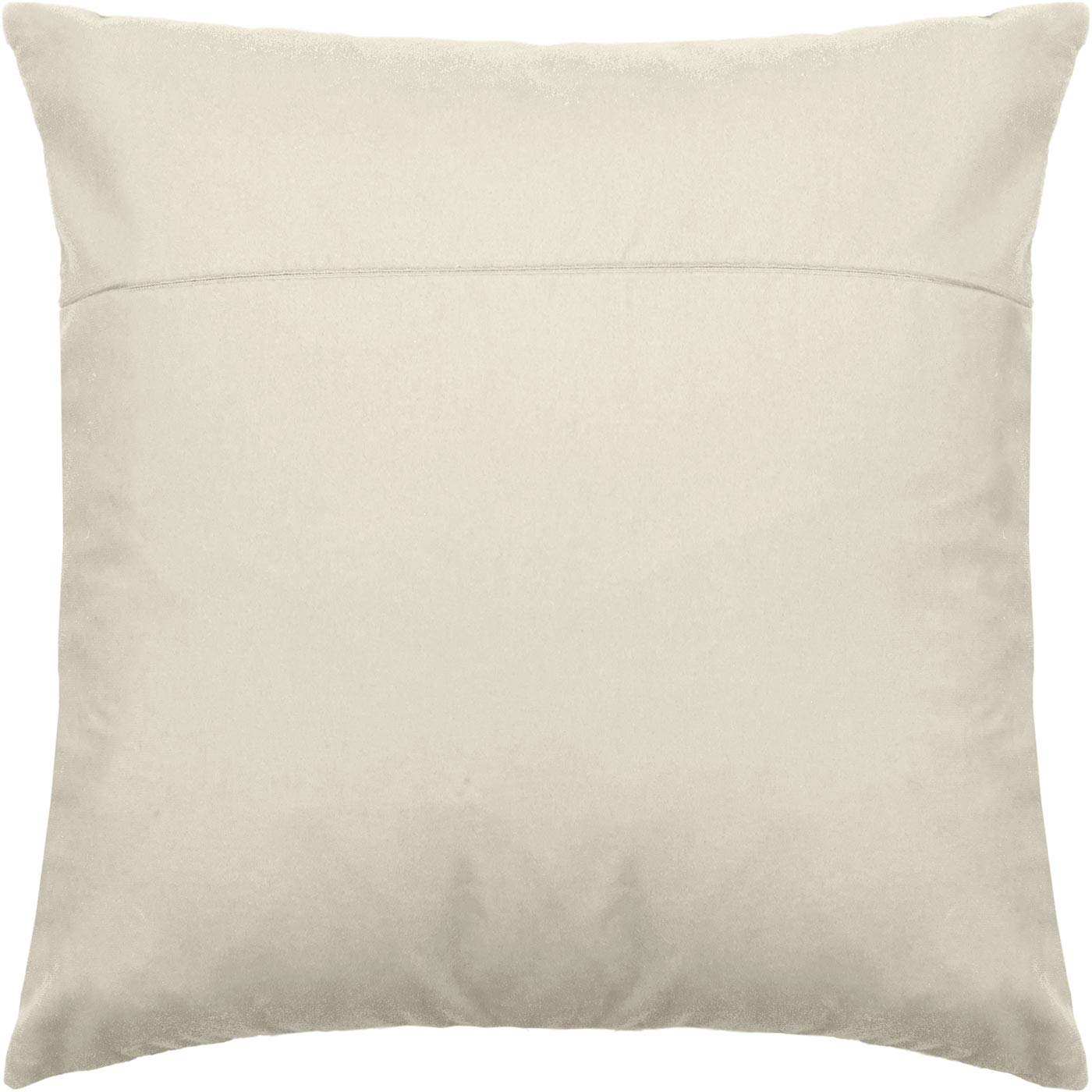 Beige. Velvet Backing for Throw Pillow Kits 16 × 16 inches (with Zipper) from Europe