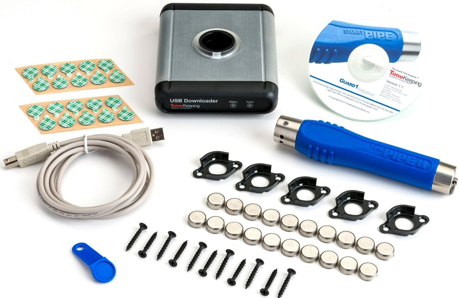 EasyTour Guard Tour System for Patrols and Inspections (with The Pipe)