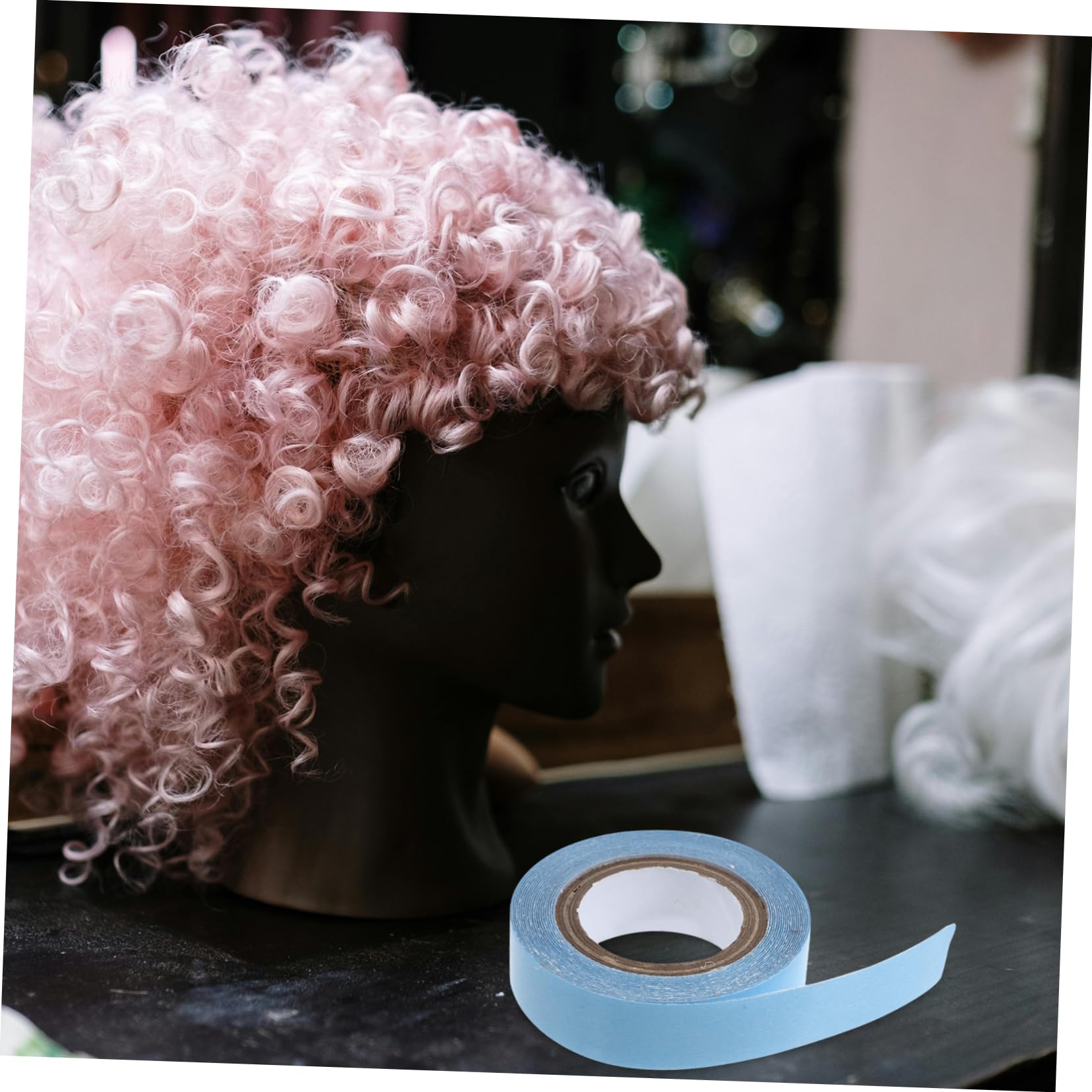 FOMIYES Hair Extension Tape Adhesive Double Sided Wig Tape for Lace Front Wigs Quick and Easy Application Gentle on Skin