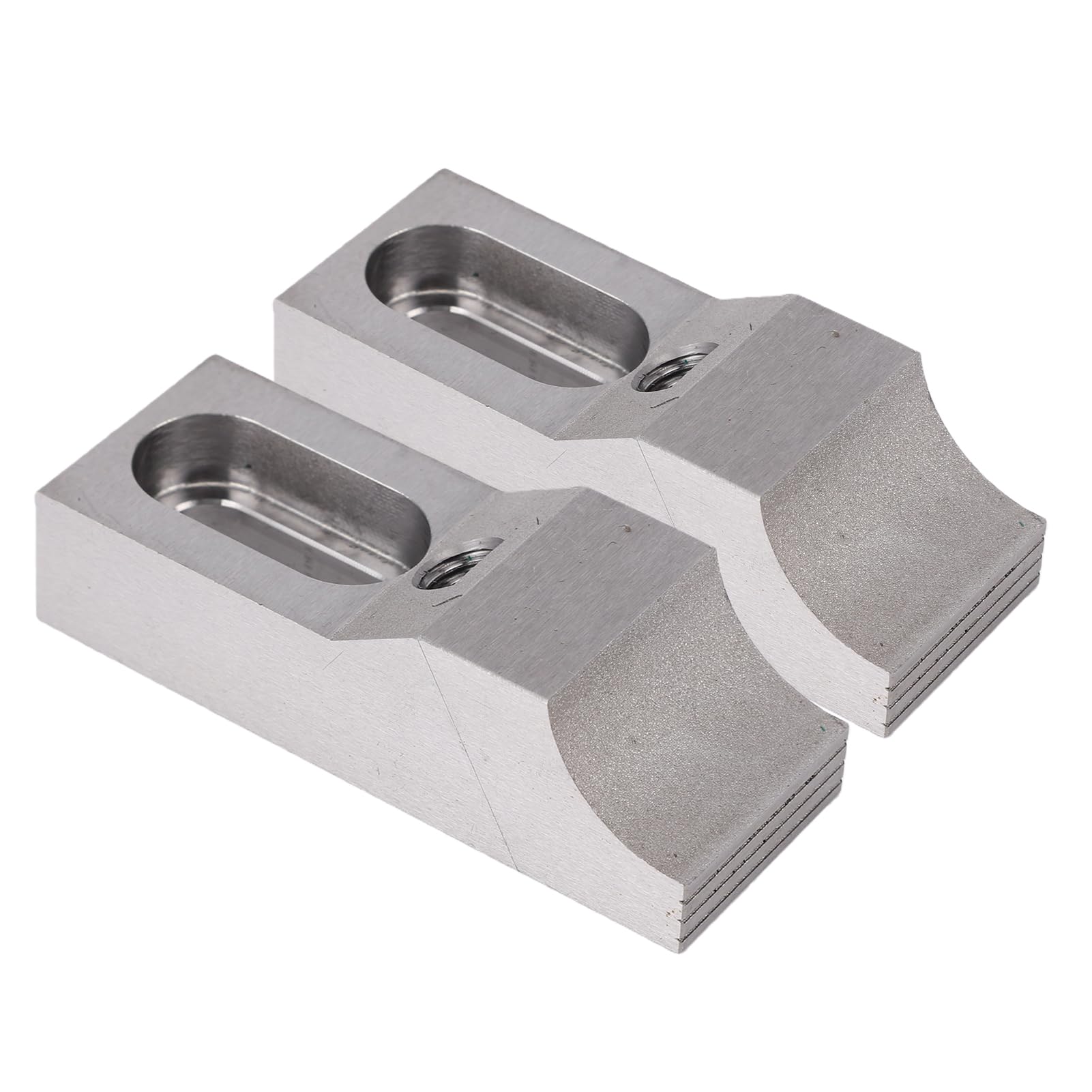 Ejoyous Mini Abrazadera de Tornillo de Banco S136H, Abrazadera Lateral de Acero para Molde, Tornillo de Banco de 68x25x20 Mm, de Sujeción CNC M8 Endurecida para Fresadora, Perforadora, Rectificadora