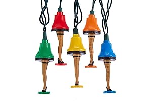 UL 10 Christmas Story Multicolored Leg Lamp Set Lights, 11.5ft